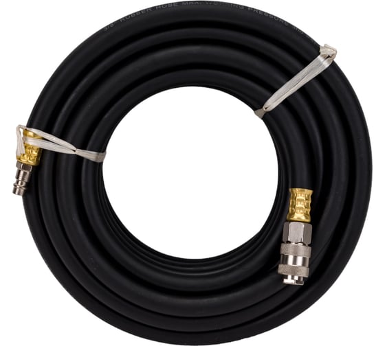 Изображение товара Шланг пневматический резиновый (10 м; 10х17 мм; резина; рапид) Gigant G-PS19910