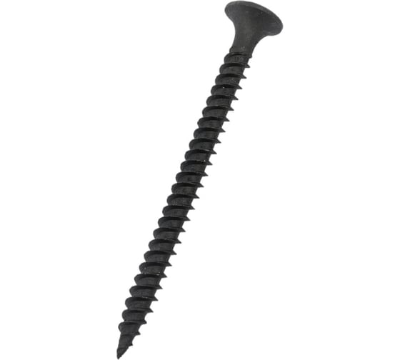 Изображение товара Саморез Качественный КРЕПЕЖ 3.5x51 мм, потай, частая резьба, оксид, 140 шт 0300401 КЧ