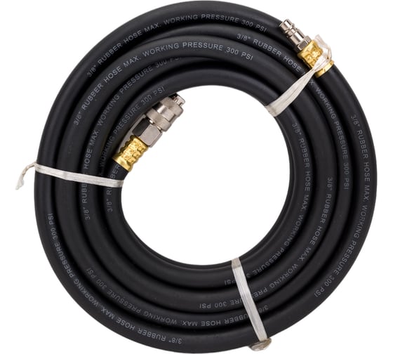 Изображение товара Шланг пневматический резиновый (5 м; 10х17 мм; рапид) Gigant G-PS13330