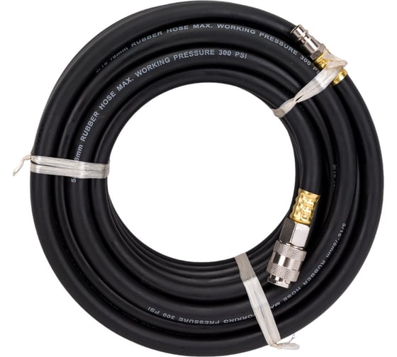 Изображение товара Шланг пневматический маслостойкий (10 м; 8х14 мм; резина; рапид) Gigant G-PS17010