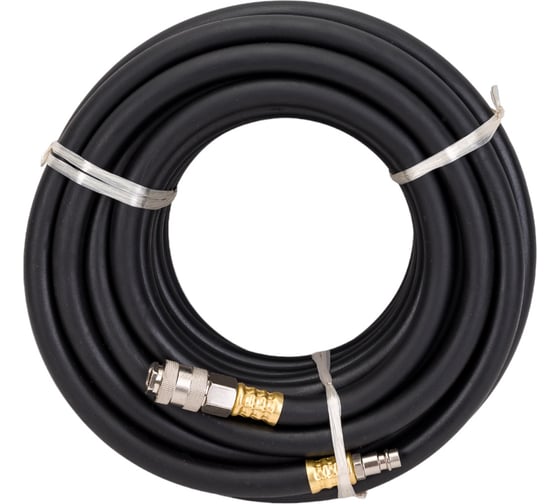 Изображение товара Шланг пневматический резиновый (15 м; 10х17 мм; рапид; 12 бар) Gigant G-PS19990