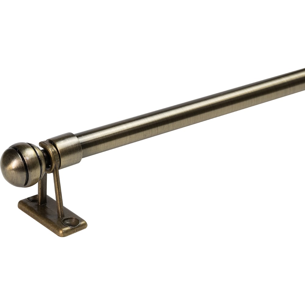 Изображение товара Карниз кафе Эскар витражный, телескопический, сфера, латунь, 60-80 см