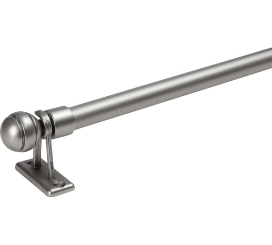 Изображение товара Карниз кафе Эскар витражный, телескопический, сфера, 40-60 см, никель 60210060