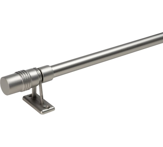 Изображение товара Карниз кафе Эскар витражный, телескопический, цилиндр, 40-60 см, никель 60110060