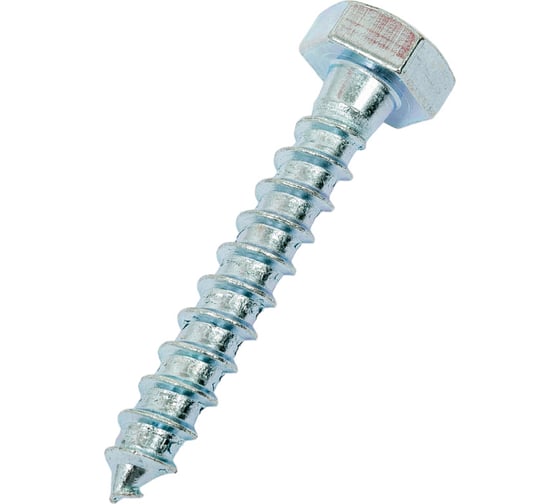 Изображение товара Шуруп с шестигранной головкой Качественный КРЕПЕЖ 10х60, 40 шт. 0500571 КЧ