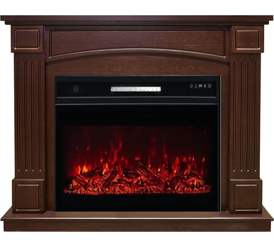 Изображение товара Каминокомплект ELEKAM boston с очагом pulsar 23 темный дуб 100105