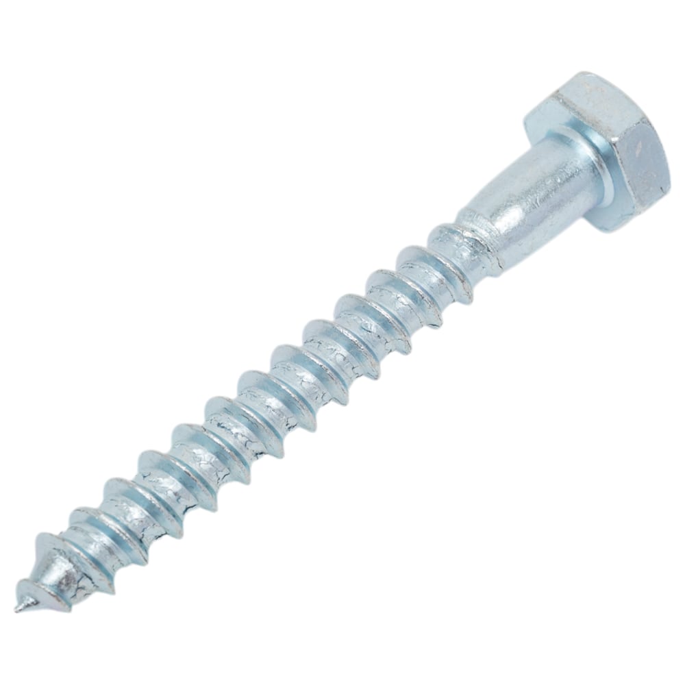 Изображение товара Шуруп с шестигранной головкой 10х80, оцинкованный, 30 штук