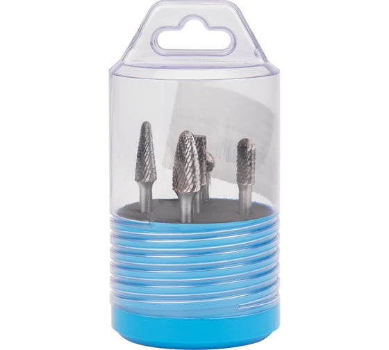 Изображение товара Набор бор-фрез HM KPLM06X-45 DCM 5 шт (форма A, C, D, F, L) NORGAU 077200130