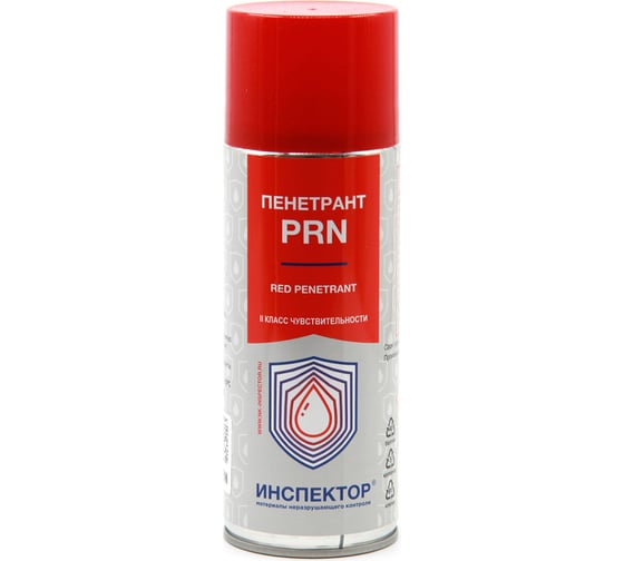 Изображение товара Пенетрант Инспектор аэрозоль 400/520мл от -10 до +50 С PRN