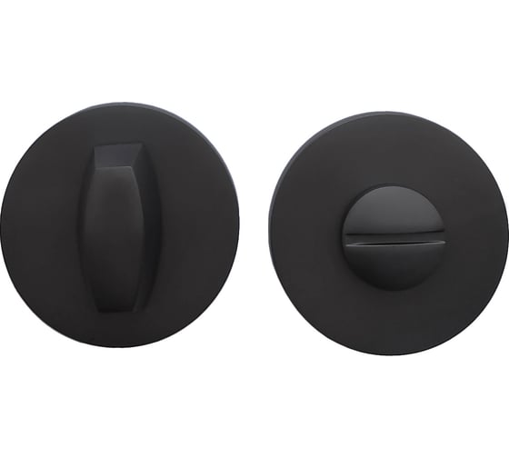 Изображение товара Поворотная ручка Vrata AE20AT28 круг 03, черный матовый 205241