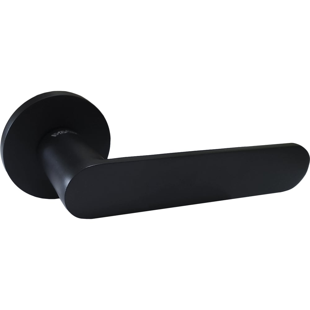 Изображение товара Ручка межкомнатная Vrata 2199 круг 03 матовый черный алюминий