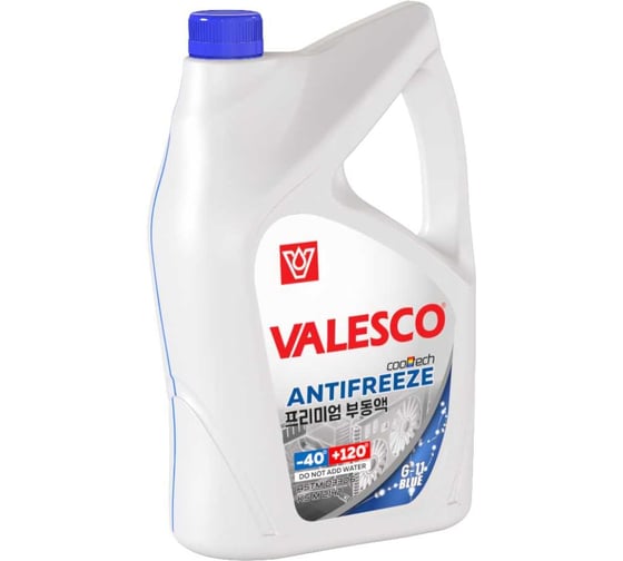 Изображение товара Антифриз VALESCO Blue 40 G11, 10 кг 370785h