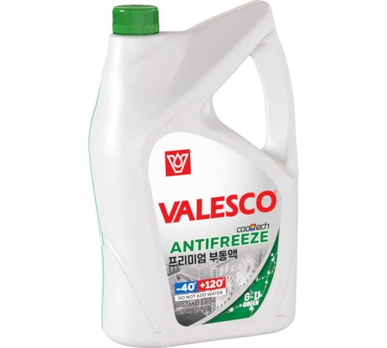 Изображение товара Антифриз VALESCO Green 40 G11, 10 кг 370784h