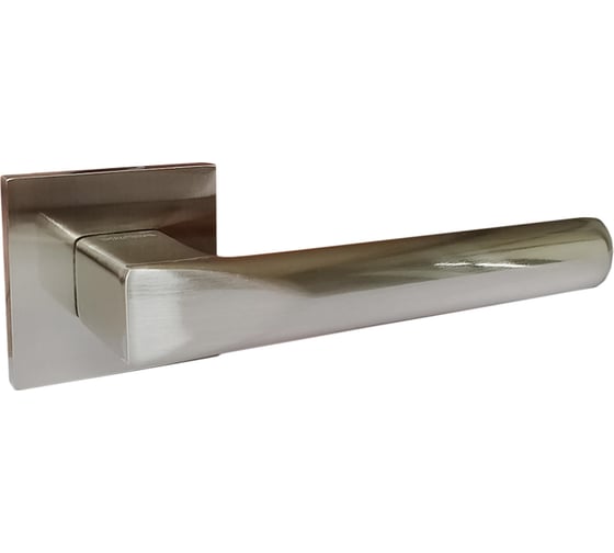 Изображение товара Ручка раздельная Vrata А2173 квадрат 03, никель 205202