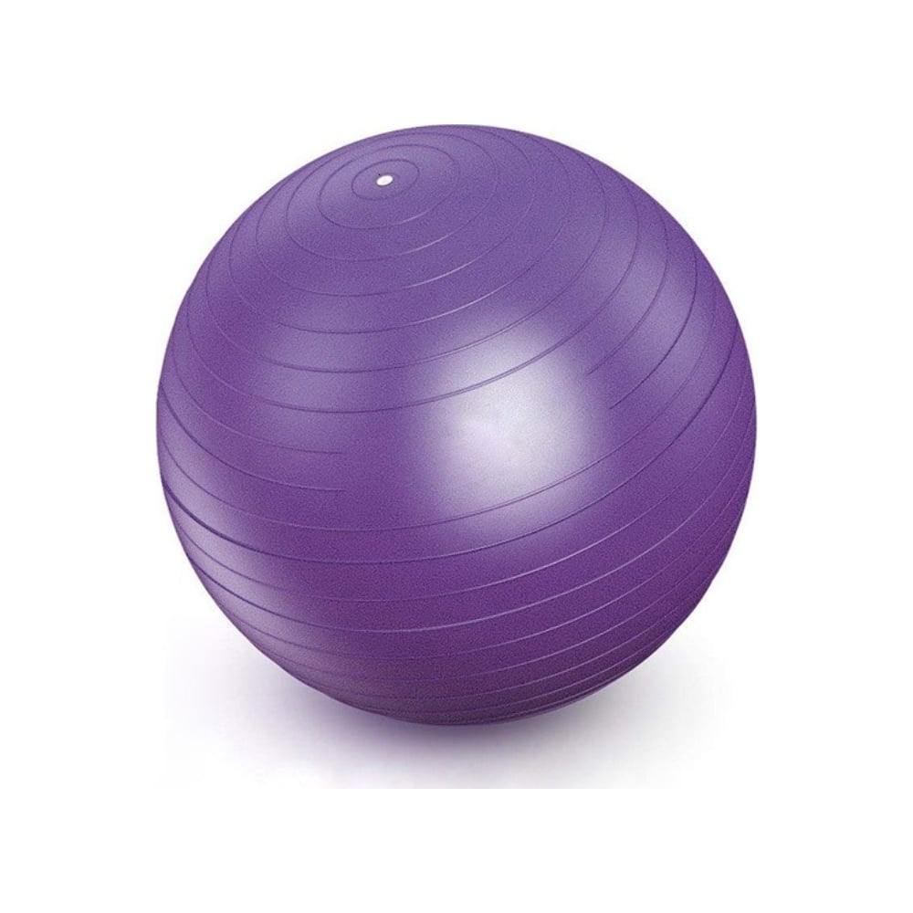 Изображение товара Фиолетовый надувной фитбол для йоги и фитнеса 55 см Nonstopika sportfit01