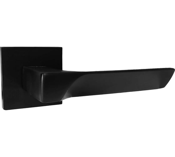 Изображение товара Ручка раздельная Vrata А2175 квадрат 03, черный матовый 205207