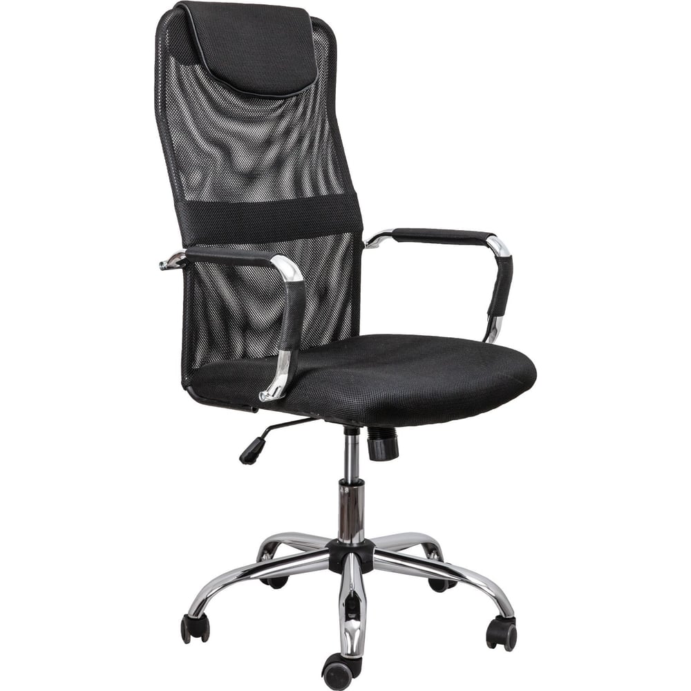 Изображение товара Поворотное офисное кресло AKS Home GERMES черное ткань металл комфортное эргономичное