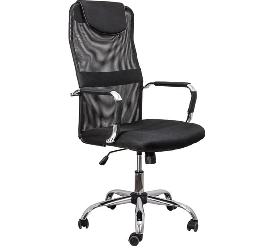 Изображение товара Поворотное кресло AKS Home GERMES, ткань сетка, черный 70051