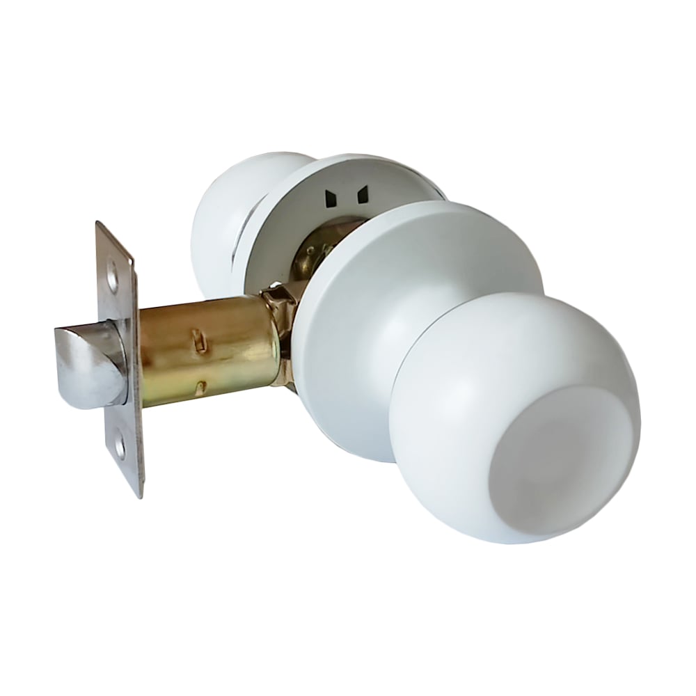 Изображение товара Ручка-защелка Vrata ЗШ-05 белый матовый для межкомнатных дверей