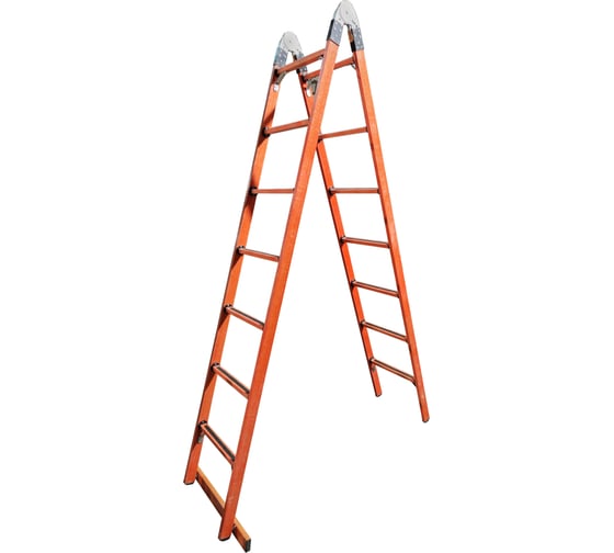 Изображение товара Стеклопластиковая, трансформируемая в стремянку лестница Диэлектрик ЛСПТД-2,5 Д267965