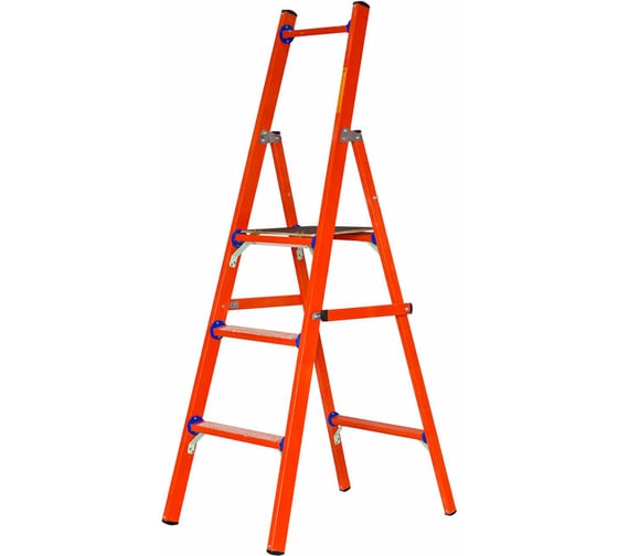 Изображение товара Стеклопластиковая диэлектрическая стремянка с симметричной опорой Диэлектрик ССД-3,0 Евро Д250718