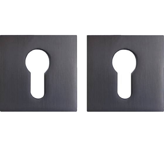 Изображение товара Накладка на цилиндр Vrata AEA20 квадрат 03, графит 205239