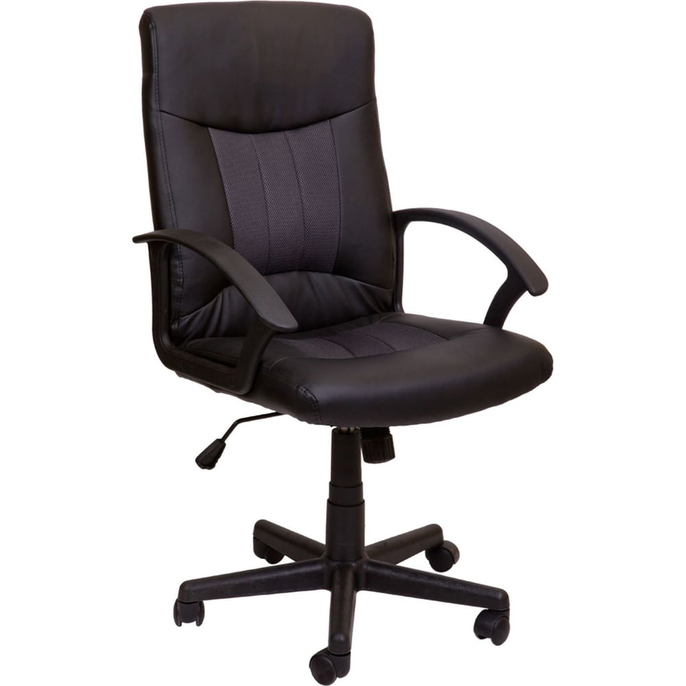 Изображение товара Поворотное офисное кресло AKS Home POLO ECO черное, регулировки, стильное