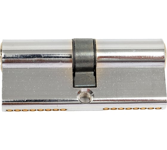 Изображение товара Цилиндровый механизм для китайских дверей Vrata ЦМП 70(35/35), латунь, 5 ключей, хром 208245