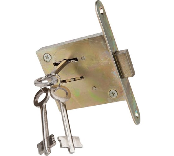 Изображение товара Врезной замок Vrata ЗВ8-4 сувальдный, без защелки, цинк 210270