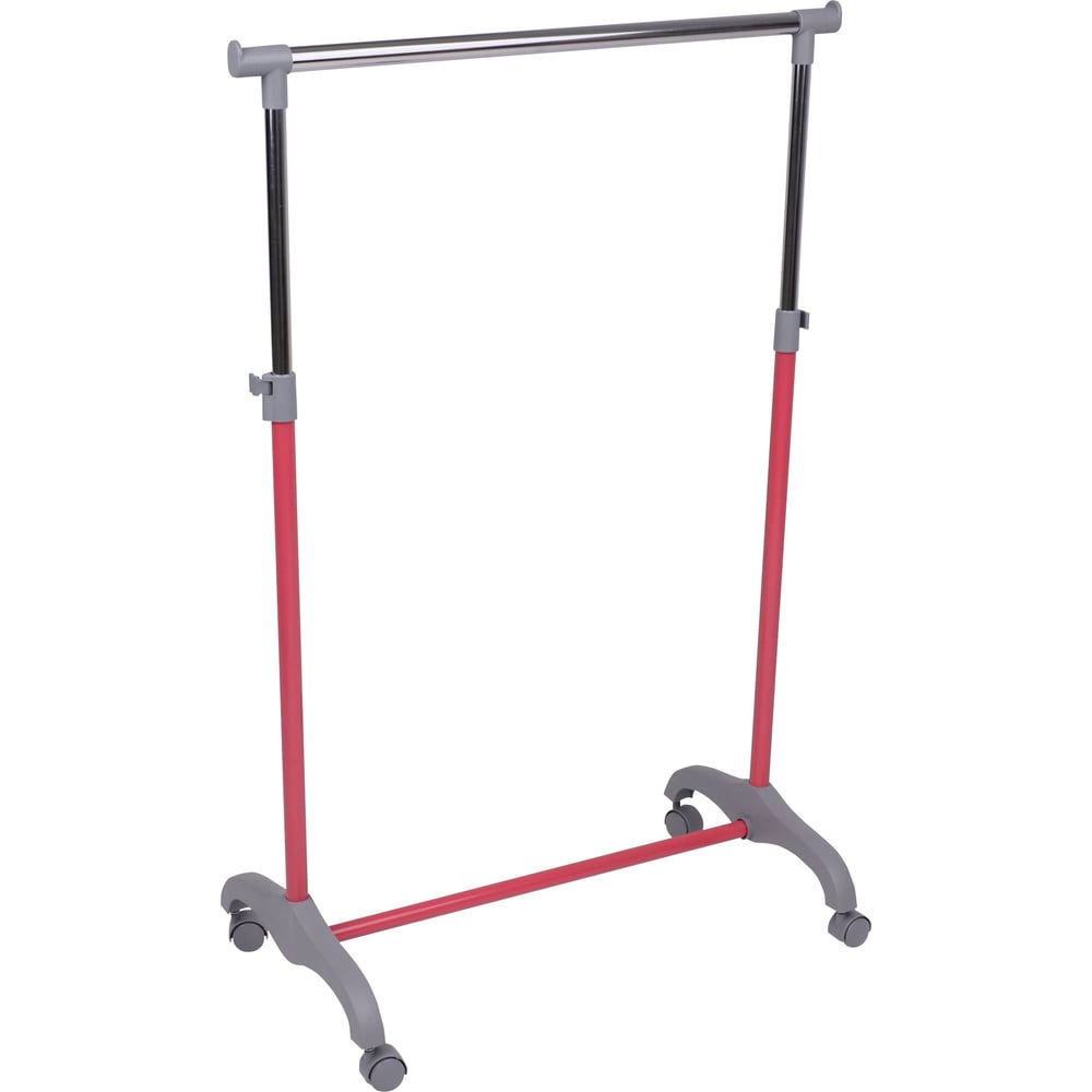 Изображение товара Стойка для одежды AKS Home MIX розовая современная напольная с колесами