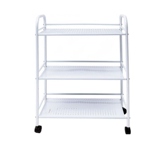 Изображение товара Полка-тележка AKS Home LAMA, белая 82271