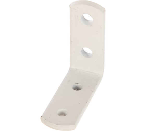 Изображение товара Бытовой кронштейн ГОСКРЕП 50х50х20х4,0 мм цвет белый 13-0017030