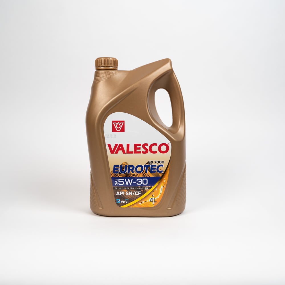 Изображение товара Моторное масло VALESCO EUROTEC GX 7000 5W30 синтетическое 4 л
