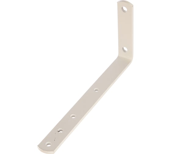 Изображение товара Бытовой кронштейн Госкреп 80х180х20х4,0 мм цвет белый 13-0017060