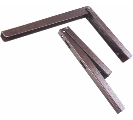 Изображение товара Складной кронштейн Госкреп L=380 мм, цвет антик КР.192367 13-0017340