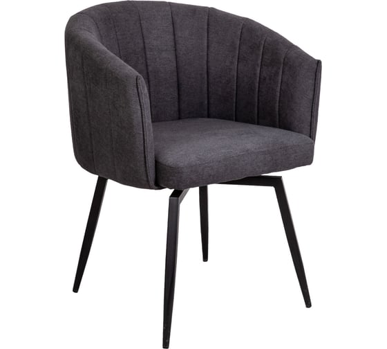 Изображение товара Кресло AKS Home MELON поворотное, серый/черный 73215