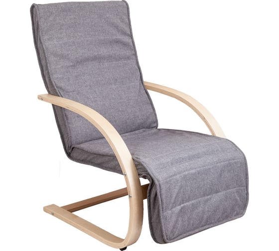 Изображение товара Кресло для отдыха AKS Home GRAND ткань, серый 72150