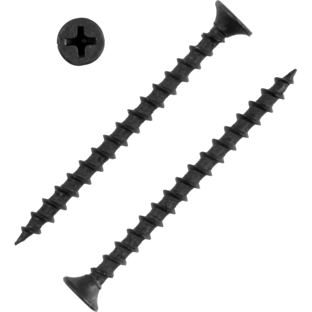 Изображение товара Саморез по дереву ТУНДРА 3.5x35 мм крупная резьба фосфатированный 15 кг