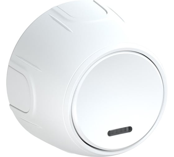Изображение товара Накладной выключатель OneKeyElectro (наружный) одинарный Rotondo с подсветкой, цвет белый. 7700861