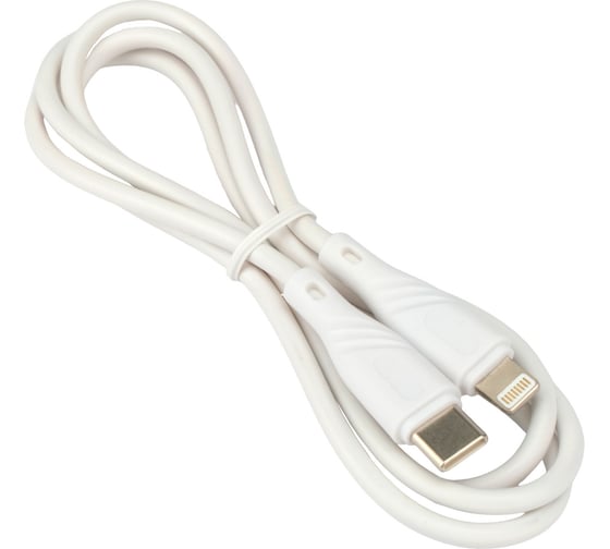 Изображение товара Кабель Cablexpert usb2.0 type c/lightning, classic 0.1, 2.1a, qc3.0,1м, белый, коробка, CCB-USB2-CMAPO1-1MW