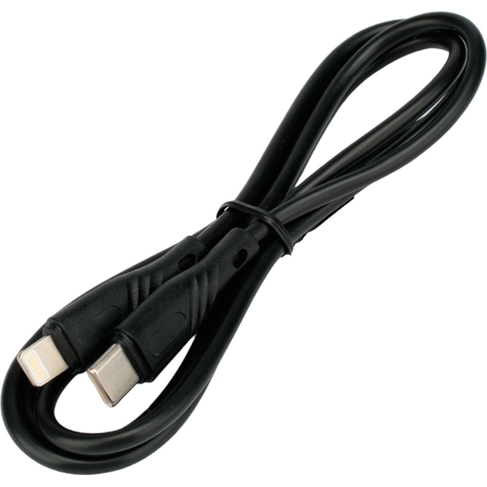 Изображение товара Кабель Cablexpert USB 2.0 Type C/Lightning, 1м, черный Изображение товара Кабель Cablexpert USB 2.0 Type C/Lightning, 1м, черный