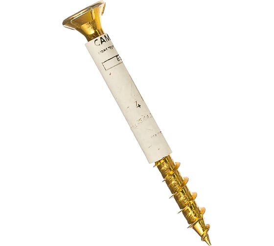 Изображение товара Конструкционный саморез ГОСКРЕП 8,0 x 80 желт.,потай TX40 14-0016660