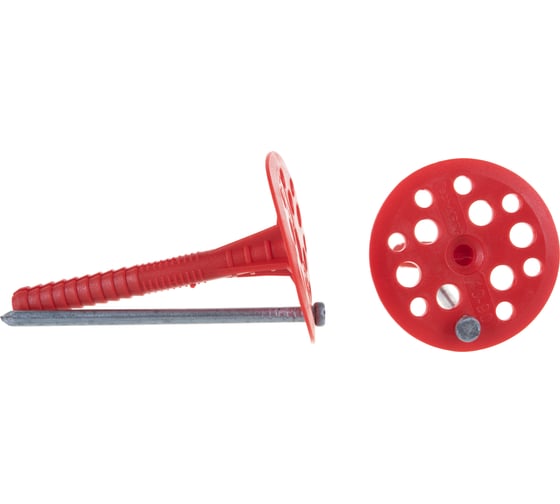 Изображение товара Дюбель для изоляции Госкреп с металлическим гвоздём 10х90 50 шт. 4-0014050