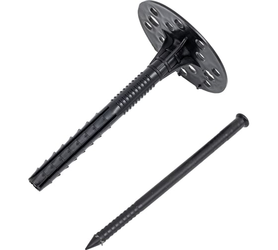 Изображение товара Дюбель для теплоизоляции ГОСКРЕП с пластиковым гвоздём 10х100 50 шт., пакет 4-0013740