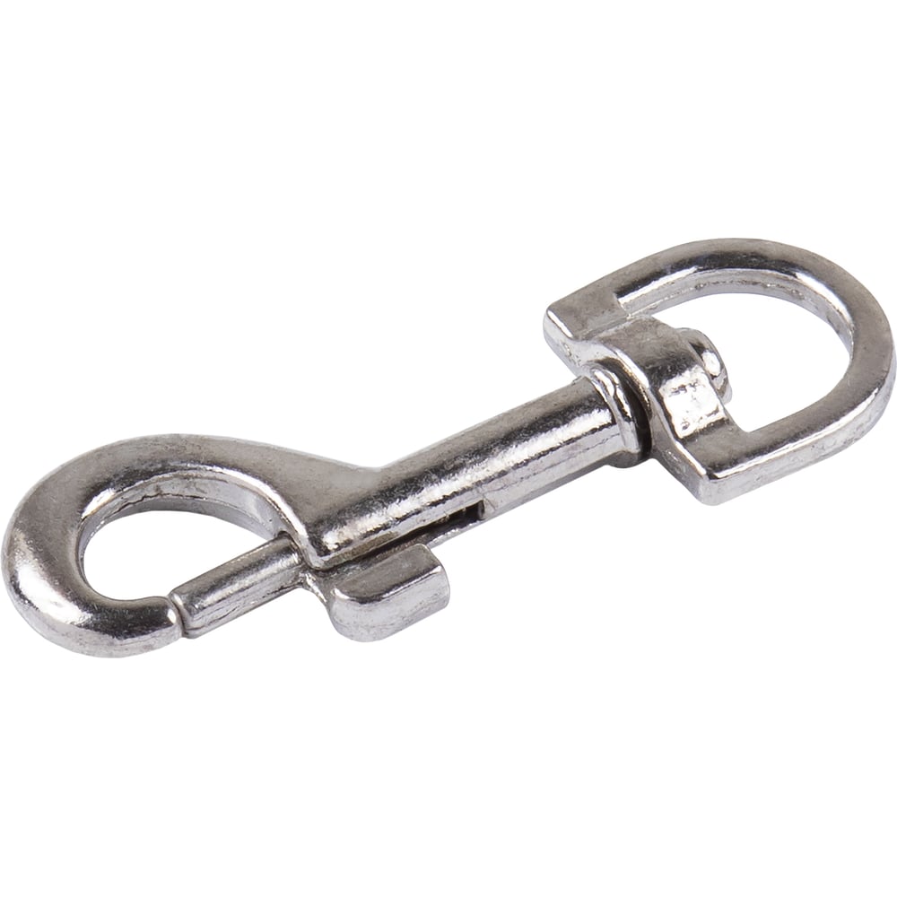 Изображение товара Карабин для животных ГОСКРЕП 25 прочный и надежный с вертлюгом 95мм для крепления