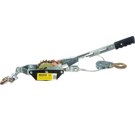 Изображение товара Автомобильная лебедка STAYER  1,5т / 2,4м 4310-1.5