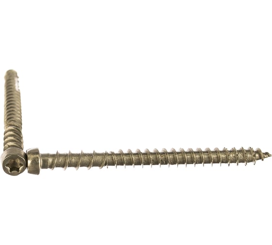 Изображение товара Шуруп для террасной доски ГОСКРЕП 5х60, нержавеющий 30 шт. КЕ.030543