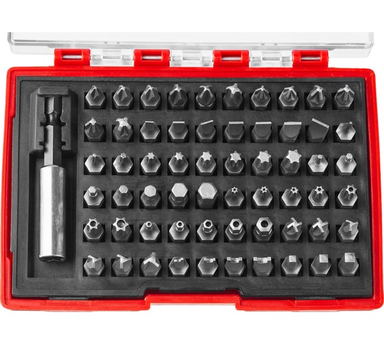 Изображение товара Набор бит с адаптером МАСТЕР Зубр 26089-H61