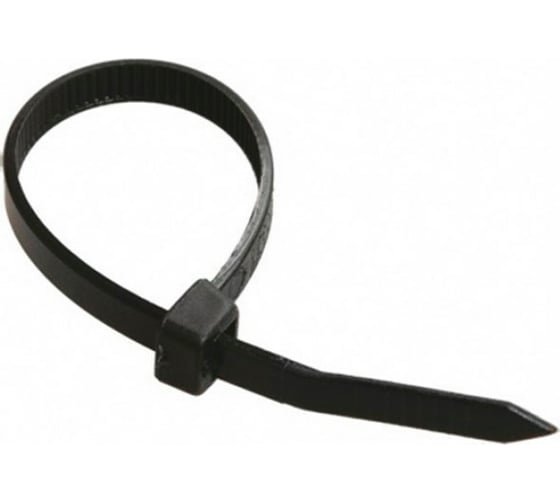 Изображение товара Нейлоновые хомуты РемоКолор черные 180 х 2,5 мм, 100 47-3-180