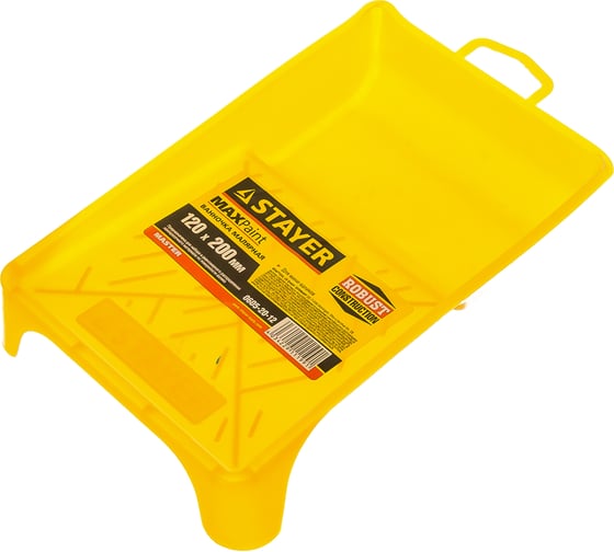 Изображение товара Малярная пластмассовая ванночка STAYER, 120х200мм 0605-20-12